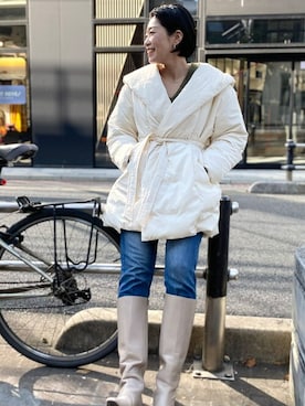 mitaniiiiiさん（レディース・168cm）の冬コーディネート