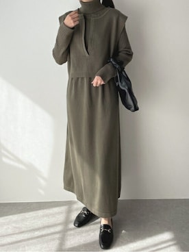 BLUEEASTさん(レディース・160cm)の冬コーディネート