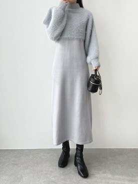 BLUEEASTさん(レディース・160cm)の冬コーディネート