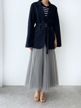 BLUEEASTさん（レディース・160cm）の春コーディネート