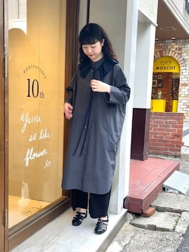 ニ シ ワ キ シ ホさん(レディース・158cm)の春コーディネート