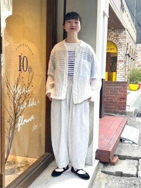 ﾆ ｼ ﾜ ｷ  ｼ ﾎさん（レディース・158cm）の春コーディネート