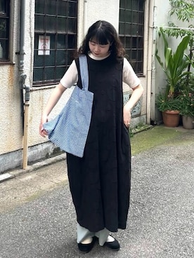 「yuni（ユニ　）のアイテム」を使った、ﾆ ｼ ﾜ ｷ  ｼ ﾎさん（レディース・158cm）の春コーディネート