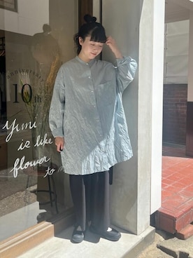 「yuni（ユニ　）のアイテム」を使った、ﾆ ｼ ﾜ ｷ  ｼ ﾎさん（レディース・158cm）の夏コーディネート