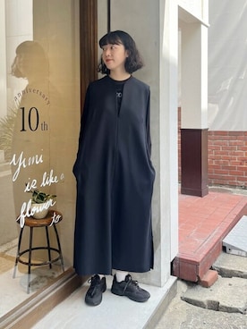 「yuni（ユニ　）のアイテム」を使った、ﾆ ｼ ﾜ ｷ  ｼ ﾎさん（レディース・158cm）の秋コーディネート