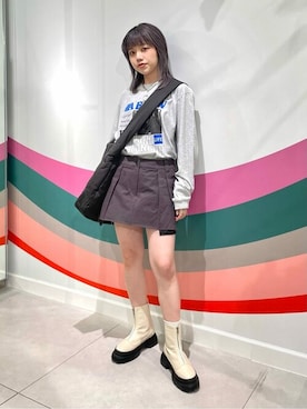 「Oriens JOURNAL STANDARD」｜namiさん（レディース・155cm）の秋コーディネート