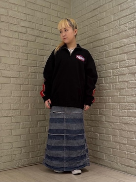 「HYSTERIC GLAMOUR（ヒステリックグラマー）のアイテム（その他アウター）」を使った、shi0ri68さん（レディース・155cm）の秋コーディネート