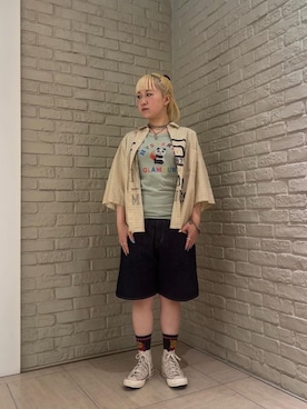 shi0ri68さん（レディース・155cm）の夏コーディネート