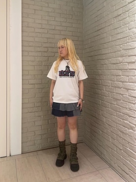 「アメカジ」｜shi0ri68さん（レディース・155cm）の夏コーディネート