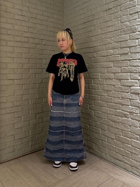 「アメカジ」｜shi0ri68さん（レディース・155cm）の夏コーディネート