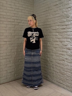 「アメカジ」｜shi0ri68さん（レディース・155cm）の夏コーディネート