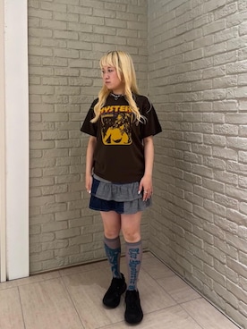 「アイテム（ソックス/靴下）」を使った、shi0ri68さん（レディース・155cm）の夏コーディネート