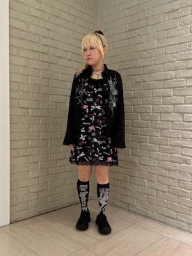 「ハイソックス」｜shi0ri68さん（レディース・155cm）の秋コーディネート