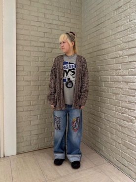 「HYSTERIC GLAMOUR（ヒステリックグラマー）のアイテム」を使った、shi0ri68さん（レディース・155cm）の秋コーディネート