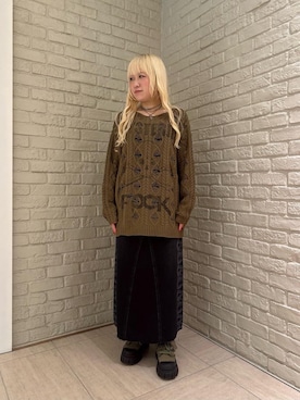 「HYSTERIC GLAMOUR（ヒステリックグラマー）のアイテム」を使った、shi0ri68さん（レディース・155cm）の秋コーディネート