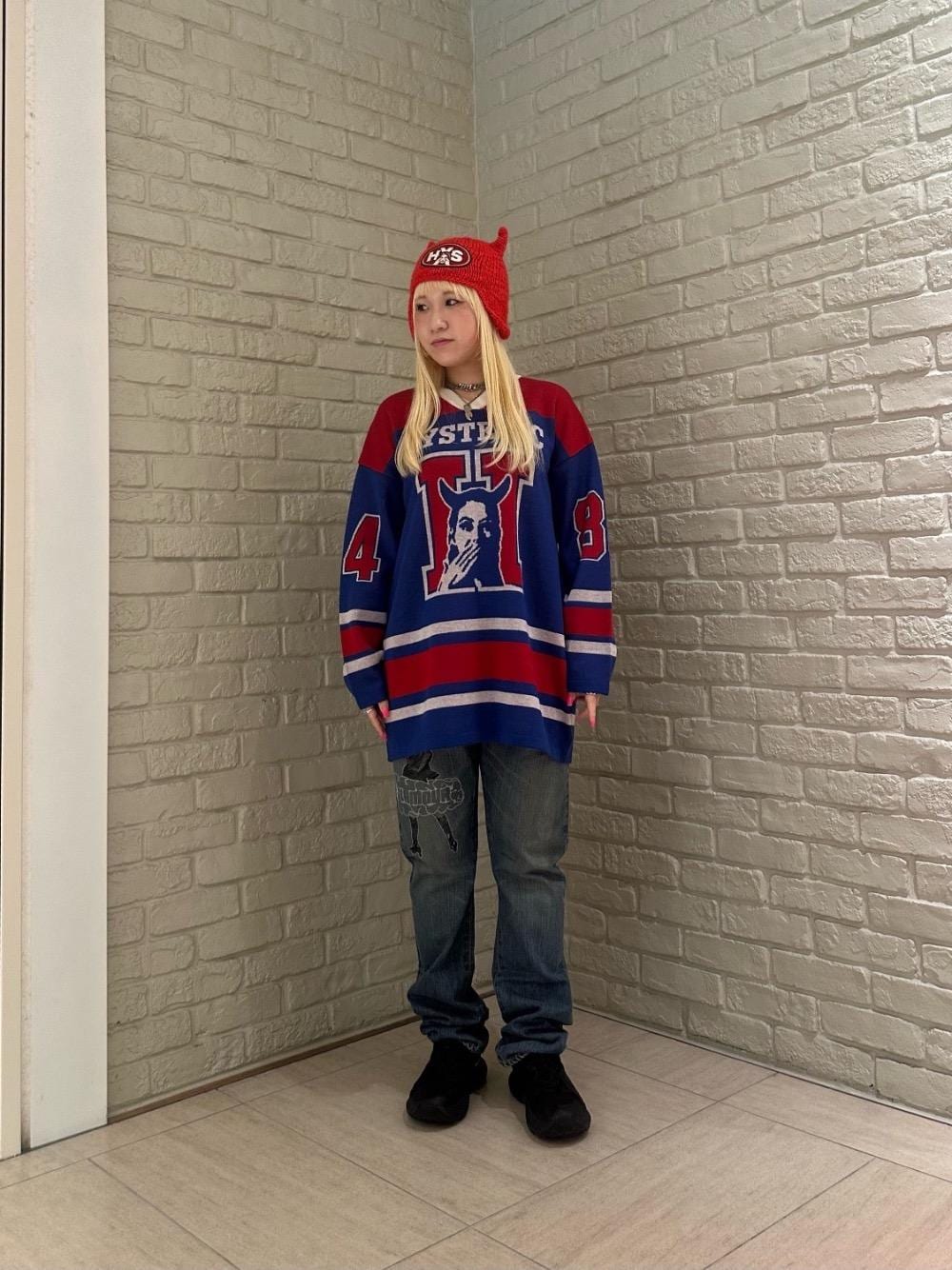 HYSTERIC GLAMOUR（ヒステリックグラマー）の「SEE NO EVIL 手編み