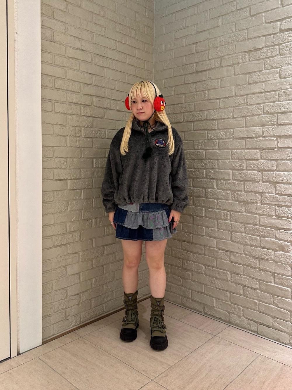 HYSTERIC GLAMOUR（ヒステリックグラマー）の「手編みイヤーマフラー