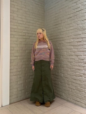 「HYSTERIC GLAMOUR（ヒステリックグラマー）のアイテム」を使った、shi0ri68さん（レディース・155cm）の秋コーディネート