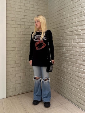 shi0ri68さん（レディース・155cm）の冬コーディネート