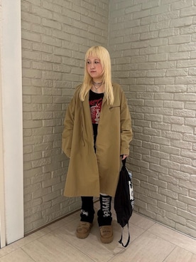 shi0ri68さん（レディース・155cm）の冬コーディネート