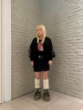 shi0ri68さん（レディース・155cm）の冬コーディネート