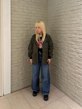 shi0ri68さん（レディース・155cm）の春コーディネート