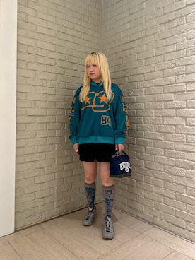 「ハイソックス」｜shi0ri68さん（レディース・155cm）の春コーディネート