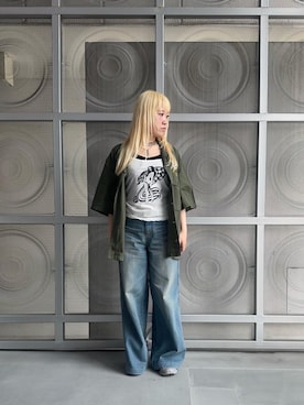 shi0ri68さん（レディース・155cm）の夏コーディネート