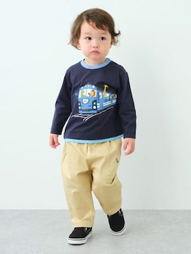 kladskap　クレードスコープさん（キッズ・90cm）の春コーディネート