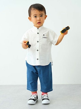 kladskap　クレードスコープさん（キッズ・89cm）の春コーディネート