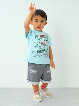 kladskap　クレードスコープさん（キッズ・89cm）の春コーディネート