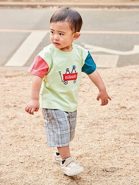 kladskap　クレードスコープさん（キッズ・90cm）の春コーディネート