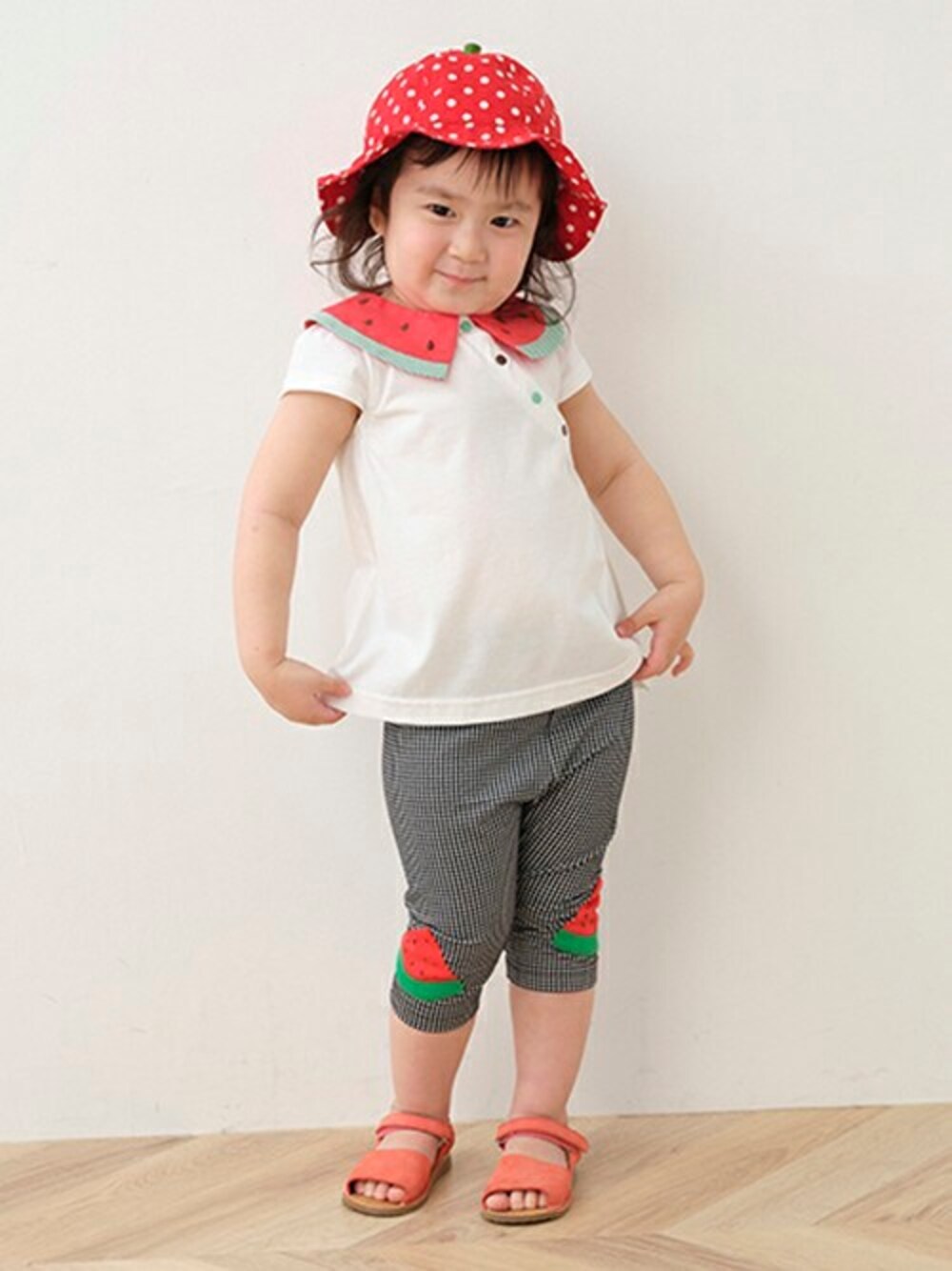 baby cheer（ベイビーチアー）の「スイカ7分丈レギンス