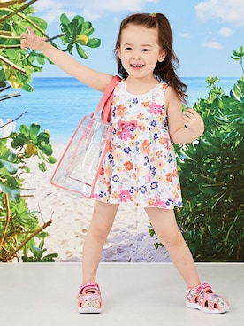 kladskap　クレードスコープさん（キッズ・94cm）の春コーディネート