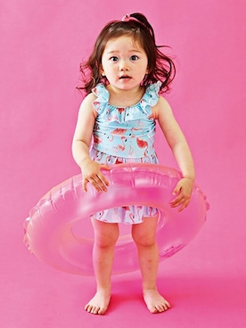 「sense of wonder（センスオブワンダー）のアイテム（水着）」を使った、kladskap　クレードスコープさん（キッズ・90cm）の夏コーディネート