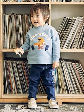 kladskap　クレードスコープさん（キッズ・88cm）の秋コーディネート