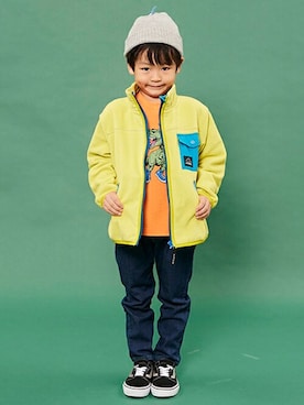 kladskap　クレードスコープさん（キッズ・111cm）の秋コーディネート