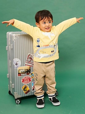 kladskap　クレードスコープさん（キッズ・92cm）の秋コーディネート