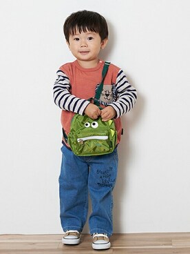 kladskap　クレードスコープさん（キッズ・89cm）の秋コーディネート