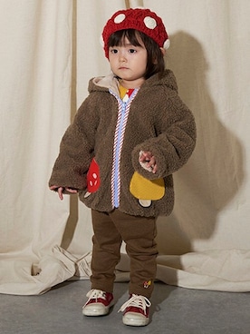 kladskap　クレードスコープさん（キッズ・86cm）の秋コーディネート