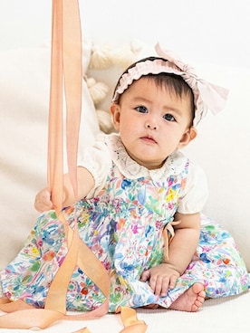 「エプロン」｜kladskap　クレードスコープさん（キッズ・65cm）の春コーディネート