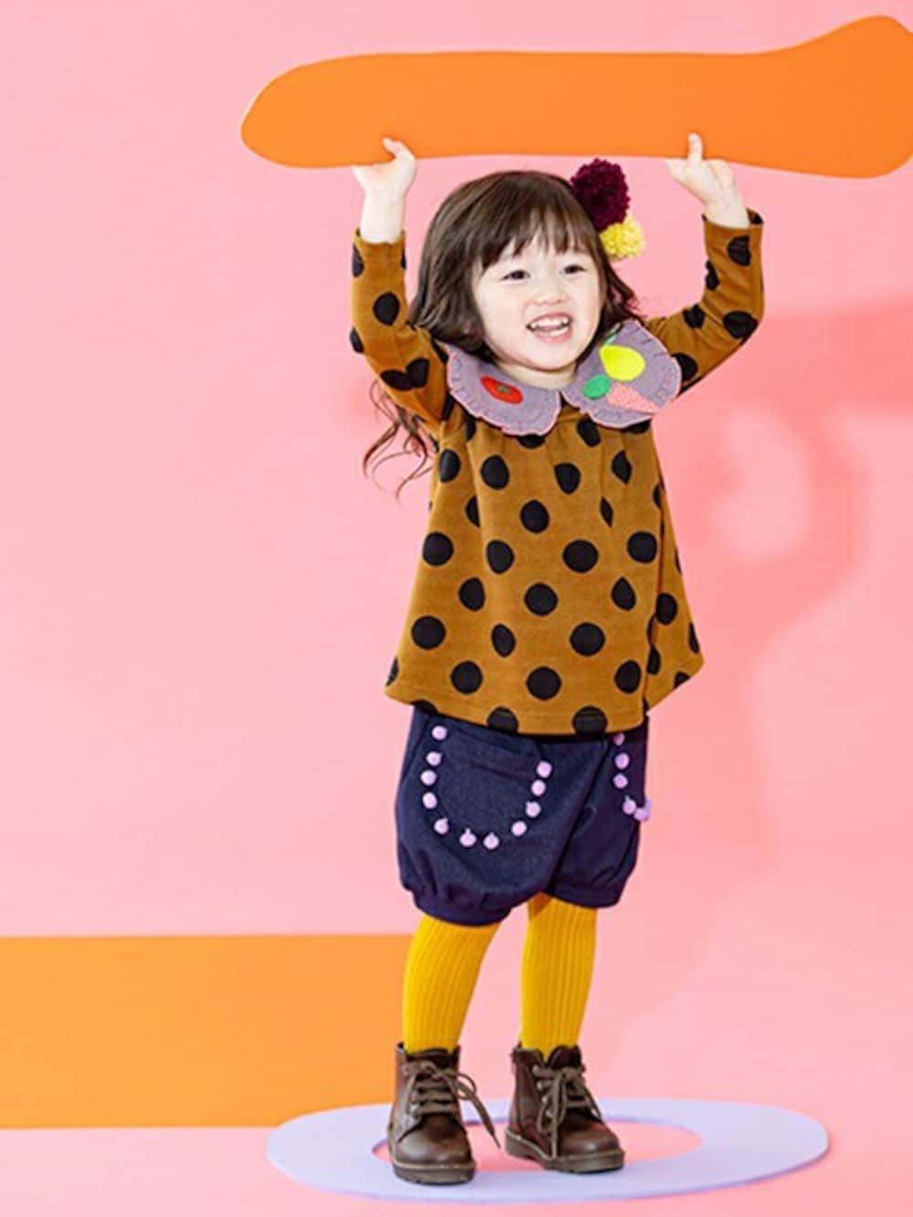 baby cheer（ベイビーチアー）の「ぶどうショートパンツ