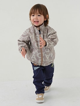 kladskap　クレードスコープさん（キッズ・88cm）の秋コーディネート