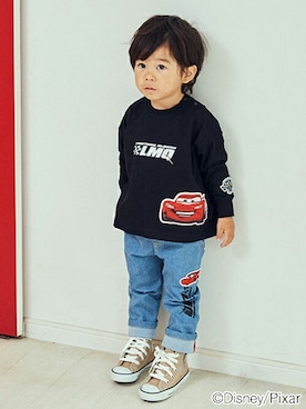 kladskap　クレードスコープさん（キッズ・89cm）の秋コーディネート