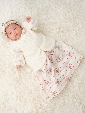 「sense of wonder（センスオブワンダー）のアイテム（トップス）」を使った、kladskap　クレードスコープさん（キッズ・53cm）の秋コーディネート