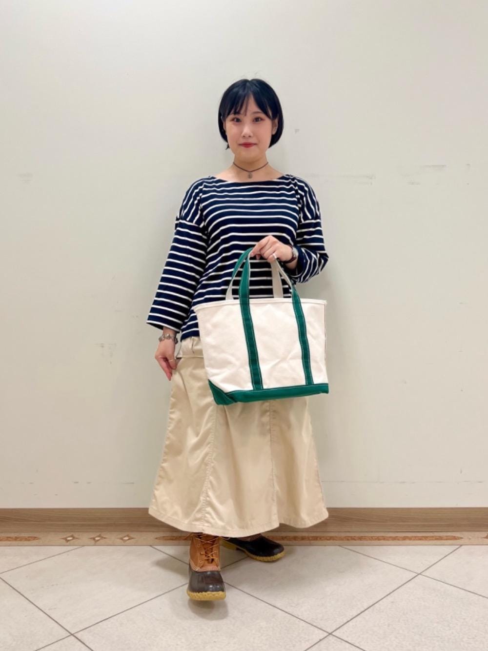 nanami(L.L.Bean 福屋広島駅前店)｜L.L.Beanのトートバッグを使ったコーディネート - WEAR