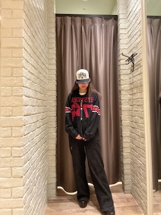 初期　hysteric glamour キャラ　デザイン　ニット　ベスト HYSTERIC GLAMOUR（ヒステリックグラマー）の「HYSTERIC刺繍 ベスト