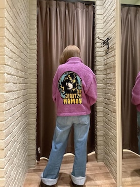 「HYSTERIC GLAMOUR（ヒステリックグラマー）のアイテム（その他アウター）」を使った、hzktoさん（レディース・161cm）の秋コーディネート
