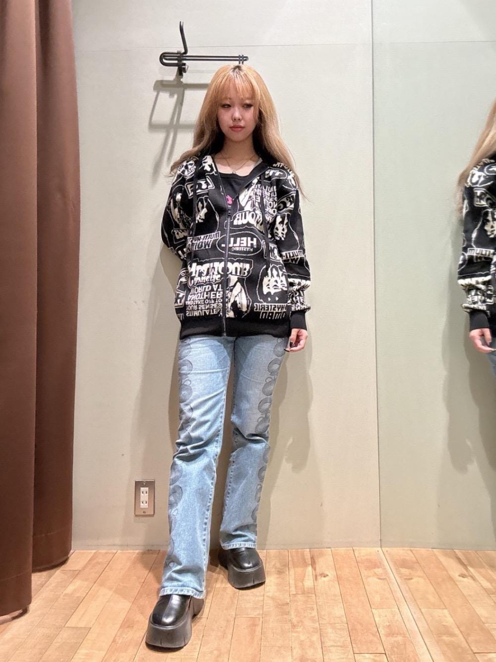 HYSTERIC GLAMOUR 　MUSIC LOVERS チビTシャツ HYSTERIC GLAMOUR（ヒステリックグラマー）の「MUSIC LOVERS