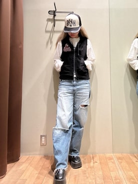 hzktoさん（レディース・161cm）の冬コーディネート